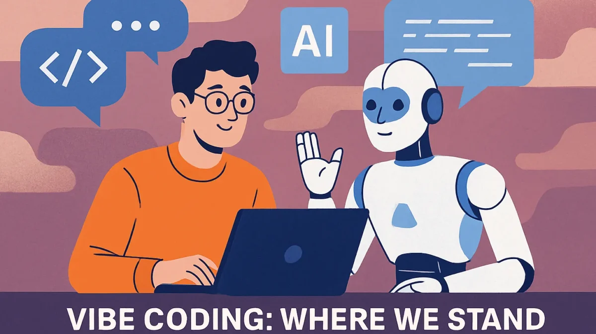 vibe coding WHERE WE STAND WHAT WE EXPECT