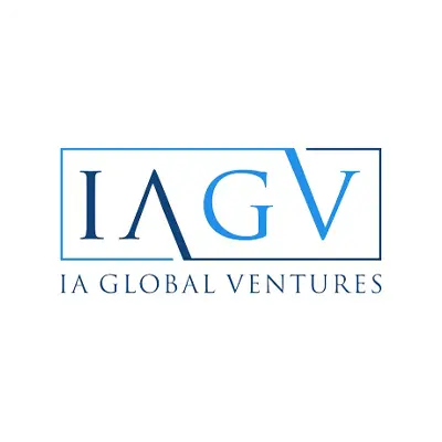 IAGV Global Ventures light blue and drak blue