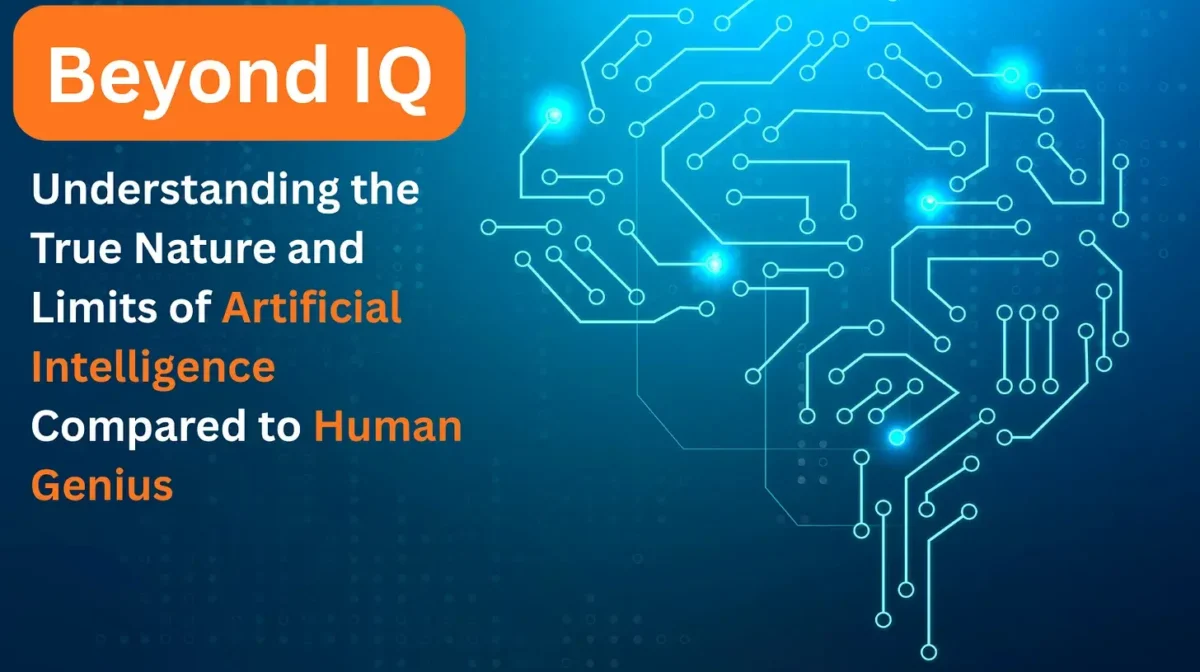 True Nature and Limits of AI Compared to Human Genius (1)