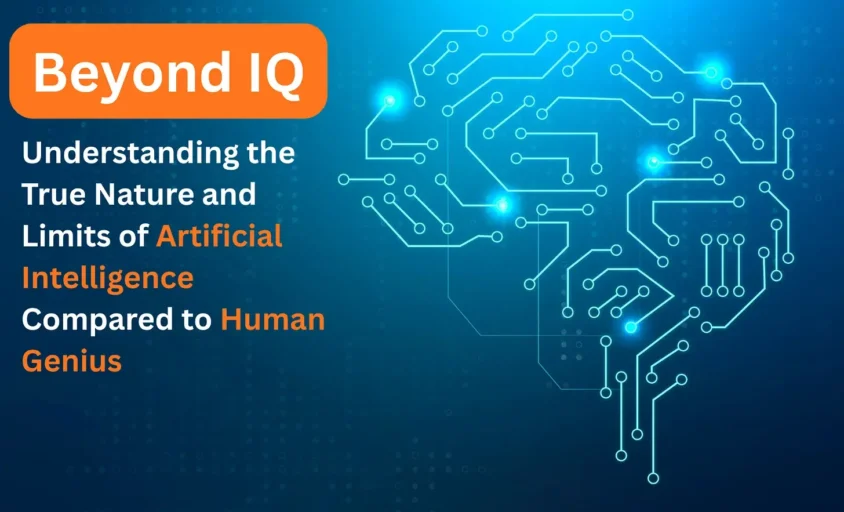 True Nature and Limits of AI Compared to Human Genius (1)